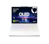 Lenovo Legion 7 Gaming Laptop - Display OLED WQXGA 16" 240Hz, Nvidia GeForce RTX 5070 8GB, Intel Core Ultra 9 275HX, RAM 32GB, SSD 2T, Windows 11 Home, Tastiera RGB italiana - Glacier White