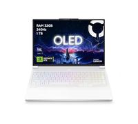 Lenovo Legion 7 Gaming Notebook OLED WQXGA 16" 240Hz, NVIDIA GeForce RTX 5060 8GB, Intel Core Ultra 7 255HX, RAM 32GB, SSD 1T, Windows 11 Home, Tastiera RGB - Laptop Gaming Premium Alte Prestazioni