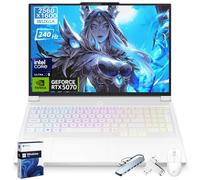 Lenovo Legion 7i Gaming Laptop NVIDIA RTX 5070, 16 pollici 2,5 K 1ms 240 Hz, schermo OLED Intel Core Ultra 9 275HX, 64 GB DDR5, SSD 1 TB, Wi-Fi 7, tastiera RGB, Windows 11 Pro, accessori, bianco
