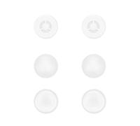 Lenovo Legion Go, tappi per joystick, 3 paia (6 pezzi), 3 stili (concavi, sferici, cilindri), realizzati per Legion Go, compatibili anche con Steam Deck e ROG Ally, bianco ghiaccio