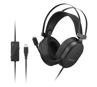 Lenovo Legion H320 7.1 Surround Sound - Cuffie da gioco, due modalità audio per gaming e musica, USB-A, colore nero