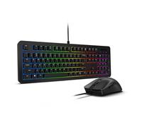 Lenovo Legion KM310 RGB Wired Gaming Keyboard & Mouse Combo - K310 Keyboard w/Silent Operation & Compact Water-Resistant Design - M300S Mouse with 8000 Adjustable DPI, 220 IPS, 6 Programmable Buttons