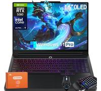 Lenovo Legion Pro 7i Gen 10 Gaming Laptop 2025, Intel Ultra 9 275HX fino a 5.40 GHz, GeForce RTX 5080 16GB GDDR7, OLED da 16" 240Hz, 64 GB DDR5, SSD da 2 TB, Windows 11 Pro, con accessori