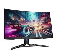 Lenovo Legion-R32qc-30 | Monitor da gioco curvo QHD 180Hz da 32" (81,2 cm) | 0,5 ms, AMD FreeSync, 99% sRGB, 3Wx2Speaker, 2xHDMI 2.1 TMDS, 1xDP 1.4| Inclinazione, Girevole, Pivot, Regolazione altezza