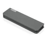 LENOVO - Lenovo Usb-c Mini Dock - Verkabelt - Usb 3.2 Gen 1 (3.1 Gen 1) Type-c - 3,5 Mm - 10,100,1000 Mbit/s - Grau - Cb - Bsmi -