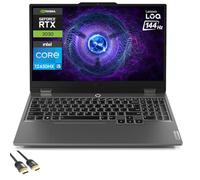 Lenovo LOQ 15.6" 144Hz FHD Gaming Laptop, Intel Core i5-12450HX, 32GB DDR5, 1TB NVMe SSD, GeForce RTX 3050, RJ-45, USB-C, Backlit KB, PDG HDMI Cable, US Version KB, Win 11 Pro