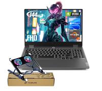 Lenovo LOQ 15 AI Gaming Computer Portatile, 15,6'' FHD 144Hz, AMD Ryzen 7 7435HS, NVIDIA GeForce RTX 4070, 32 GB DDR5 RAM, 1 TB SSD, KB retroilluminato, bundle con radiatore pieghevole PCO Notebook
