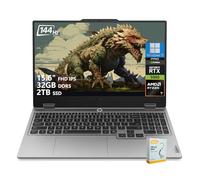 Lenovo LOQ 15 Computer portatile da gioco alimentato dall'intelligenza artificiale, IPS FHD da 15,6" 144 Hz (100% sRGB, G-SYNC) | AMD 8-Core Ryzen 7 250 | SSD da 32 GB DDR5 2 TB | GeForce RTX 5060
