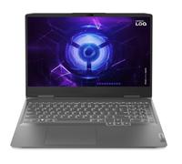 Lenovo LOQ - Computer portatile da gioco da 15,6", 1920 x 1080 pixel, schermo 144 Hz, GeForce RTX 4050 6 GB GDDR6, AMD Ryzen 7 7435HS 8 core, 16 GB DDR5+512 GB SSD, Wi-Fi 6, HDMI 2.1, tastiera