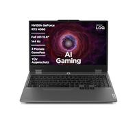 Lenovo LOQ Gaming Laptop | 15,6" Full HD 16:9 Display | 144Hz | AMD Ryzen 7 7435HS | 16GB RAM | SSD da 1TB | NVIDIA GeForce RTX4060 TGP 105W | G-Sync | QWERTZ | Grigio | Chip AI LA1