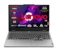 Lenovo Loq Pc Gaming Portatile i7 14700HX, 64 GB RAM DDR5, GeForce RTX 5060 8GB, SSD 1TB, Notebook Gaming Display IPS 15,6" FHD 144Hz, Laptop Gaming Tastiera Retroilluminata, Wi-Fi 6, Thunderbolt