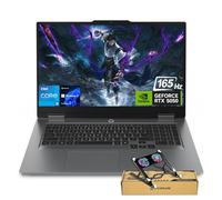 Lenovo LOQ RTX 5050 Pro AI-Gaming PC, 17,3" FHD 165Hz, Intel Core i5-13450HX, NVIDIA GeForce RTX 5050, RAM DDR5 da 32 GB, SSD da 1 TB, KB retroilluminato, bundle con radiatore pieghevole per notebook