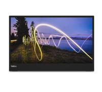 Lenovo ThinkVision M15 Monitor - Display 15,6" Full HD (1920x1080, IPS, 6ms, 60Hz, Input USB-C, Black) Inclinazione ed altezza regolabili, Nero - Esclusiva Amazon