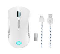 Lenovo Mouse 540 Wireless Mouse Ottico Ricaricabile 16000 DPI Verde Bianco