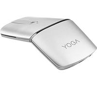 Lenovo Mouse da yoga, argento, ultra sottile, 13,5 mm, 180 gradi, connessione wireless 2,4 G o Bluetooth 4.0, touchpad multistrato, batteria ricaricabile, GX30K69568