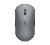 Lenovo Mouse wireless 700 multi-dispositivo, Bluetooth o connessione USB-A da 2,4 GHz, connessione fino a 3 dispositivi, durata della batteria 36 mesi, colore: Grigio Luna