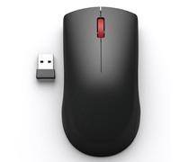 Lenovo Mouse WL150 senza fili, mouse Bluetooth con ricevitore USB, 1000 DPI, mouse ergonomico per mancini e destrimani, compatibile con PC, Mac, laptop, nero.