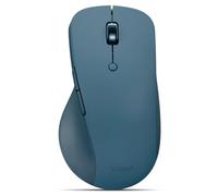 Lenovo Mouse Yoga Pro, Bluetooth, ricaricabile USB-C, doppia modalità Bluetooth, 6 pulsanti, design ergonomico, pulsanti programmabili, rotella di scorrimento in metallo bidirezionale, blu tè