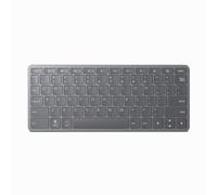 Lenovo Multi-Device Wireless Keyboard, Lenovo, Grau, Luna Grey, Kunststoff, Kabellos, USB Typ-C