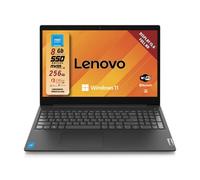 Lenovo V15 G2 IJL Intel® Celeron® N N4500 Computer portatile 39,6 cm (15.6") Full HD 8 GB DDR4-SDRAM 256 GB SSD Wi-Fi 5 (802.11ac) Windows 11 Home Italiano Nero