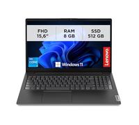 Lenovo - Notebook 15.6 Pollici V15 G4 IRU, Pc Portatile Professionale Windows 11 Pro, Intel Core I5-13420H, Ram 8GB DDR4, 512GB SSD NVMe - Laptop Grafica Intel UHD, Computer Audio Dolby, Schermo FHD