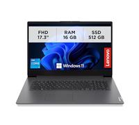 Lenovo - Notebook 17.3 Pollici V17 Gen 4 i, PC Portatile Professionale Windows 11 Pro, Intel Core i5-13420H, Ram 16GB DDR4, 512GB SSD NVMe - Laptop Grafica Intel UHD, Computer Audio Dolby, Schermo FHD
