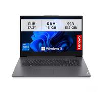 Lenovo - Notebook 17.3 Pollici V17 Gen 4 i, PC Portatile Professionale Windows 11 Pro, Intel Core i7-13620H, Ram 16GB DDR4, 512GB SSD NVMe - Laptop Grafica Intel UHD, Computer Audio Dolby, Schermo FHD