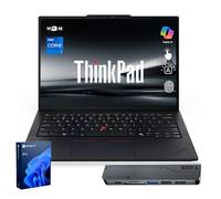 Lenovo Notebook aziendale ThinkPad E14 Gen 7, touchscreen FHD+ da 14", Intel Core 7 240H, DDR5 da 32 GB, SSD da 2 TB, impronte digitali, retroilluminato, HDMI, webcam 1080p, Wi-Fi 6E, Windows 11 Pro