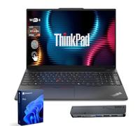 Lenovo Notebook aziendale ThinkPad E16 Gen 2, touchscreen FHD+ da 16", AMD Ryzen 7 7735U, RAM DDR5 da 32 GB, SSD da 1 TB, HDMI, Type-C, impronte digitali, KB retroilluminato, Wi-Fi 6, Windows 11 Pro