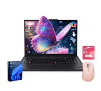 Lenovo Notebook aziendale ThinkPad E16 Gen 2, touchscreen WUXGA da 16", AMD Ryzen 5 7535U, 64 GB DDR5, SSD da 2 TB, impronte digitali, KB retroilluminato, Wi-Fi 6E, Windows 11 Pro, bundle con mouse
