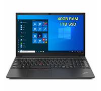 Lenovo Notebook FHD ThinkPad E15 Gen 3 da 15,6", AMD 8-Core Ryzen 7 5700U, SSD da 40 GB RAM 1 TB, scheda grafica Radeon, WiFi6, Type-C, HDMI, Displayport, Windows 11 Pro (20YG0031US, nero)