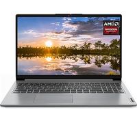 Lenovo Notebook IdeaPad 1, schermo HD da 15,6 pollici, processore AMD Athlon Silver 7120U, 4 GB di RAM, 256 GB di memoria (SSD da 128 GB+128 GB MSD), grafica AMD Radeon, Wi-Fi, Bluetooth, Windows 11