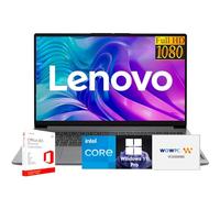 Lenovo Notebook IdeaPad con Microsoft Office 365, display FHD da 15,6 pollici, potente processore Intel 6-Core, Copilot AI-Ready, lettore di schede SD, 8 GB di RAM, SSD da 512 GB, Windows 11 Pro