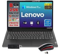 Lenovo Notebook Monitor 15.6" Full HD Intel Core N4500 Fino a 2,8Ghz Ram 8GB SSD