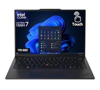 Lenovo Notebook ThinkPad X1 Carbon Gen 12 con processore Intel Ultra 7 155H, display touch sRGB WUXGA da 14 pollici, RAM DDR5 da 32 GB, SSD da 1 TB Gen4 Performance, fotocamera FHD+ IR+ RGB e Windows