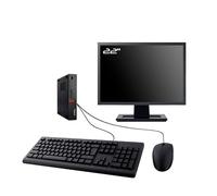 LENOVO PC M710q Tiny Schermo 22" Intel I5-6500T RAM 8GB SSD 2TB W11 WiFi (rigenerato)