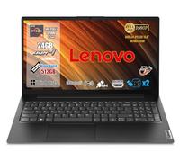 Lenovo Pc Portatile, Notebook Amd Ryzen7 5700U (8 Core fino a 4,3 Ghz), RAM 24Gb DDR4, SSD 512Gb, Display 15.6" FHD, Wi-Fi 5, Bt 5, Computer Portatile, Laptop Usb Type-C, Gigabit Lan, Hdmi, Win11