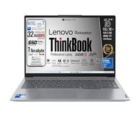 Lenovo, pc portatile Notebook, Intel Core 7 240H (SERIES 2), Ram DDR5 32Gb, Display IPS FHD 16", SSD 1Tb, Wi-Fi 6, Bt, Thunderbolt 4, Tastiera retroilluminata, fingeprint, Win11 Pro, Pronto all'Uso