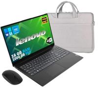 Lenovo, Pc portatile notebook pronto all'uso, Display FHD 15,6", cpu N4500, ram 16Gb, ssd 1000Gb, windows 11 pro, computer portatile MOUSEe BORSA OMAGGIO