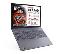 Lenovo, pc portatile Notebook, Ryzen 7 170,8 Core, Ram DDR5 16Gb, Display IPS 15,3" WUXGA FHD+, SSD Pci Nvme da 512Gb, Wi-Fi 6, Bt, USB Type-C, Tastiera QWERTY retroilluminata, Pronto all'Uso