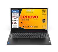 Lenovo, pc portatile Notebook V15 G5, Intel Core i7 13620H,10 Core, Ram DDR5 32 Gb, Display 15,6" IPS FHD, SSD Pci Nvme da 512Gb, Wi-Fi 6, Bt, USB Type-C, Lan Rj45, WebCam FHD, Pronto all'Uso