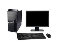 Lenovo PC Tour M91p Schermo 19" Intel G630 RAM 16Go Disco 250Go Windows 10 WiFi (Riconfezionato)