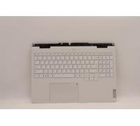 Lenovo per Giochi 3 15ARH7 Tastiera Supporto Polsi Coperchio Superiore US Bianco