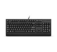 Lenovo Preferred Pro II - Tastiera Full Size - USB - AZERTY - Francese - Nero - Scatola Marrone