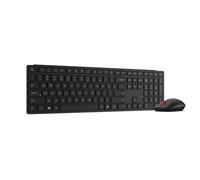 LENOVO Pro Combo 6000 Set tastiera e mouse wireless 2,4 GHz Bluetooth 5.3 AZERTY francese eclisse nero marrone scatola (FR) - Nouvo