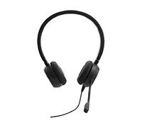 Lenovo Pro Wired Stereo VOIP Auricolare Cablato A Padiglione Ufficio Nero