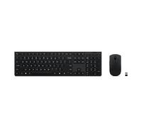 Lenovo Professional - Set tastiera e mouse - Full Size - Wireless - Bluetooth, 2.4 GHz - QWERTZ - Svizzero francese/tedesco - Grigio - Scatola marrone