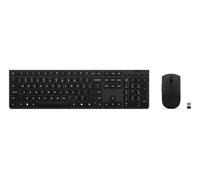 Lenovo Professionale Wireless Ricaricabile Combo Tastiera e Mouse -US Inglese
