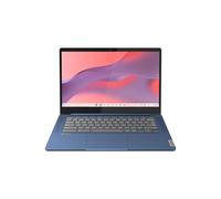 Lenovo Slim 3 Chromebook - 2024 - Laptop Essential Computer - Chrome OS - Display HD da 14" - Memoria da 4GB - Memoria da 64GB - Mediatek Kompanio 520 - Blu abisso