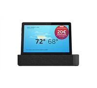 Lenovo Smart Tab M10 Tablet, Smart Dock, Alexa Integrato, Display 10.1" Full HD 1920x1200, Qualcomm Snapdragon 450, 16 GB Espandibili fino a 256 GB, RAM 2 GB, WiFi, Android Oreo, Nero (Slate Black)